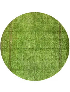 Grün Türkei Vintage Teppich 168 x 168 cm