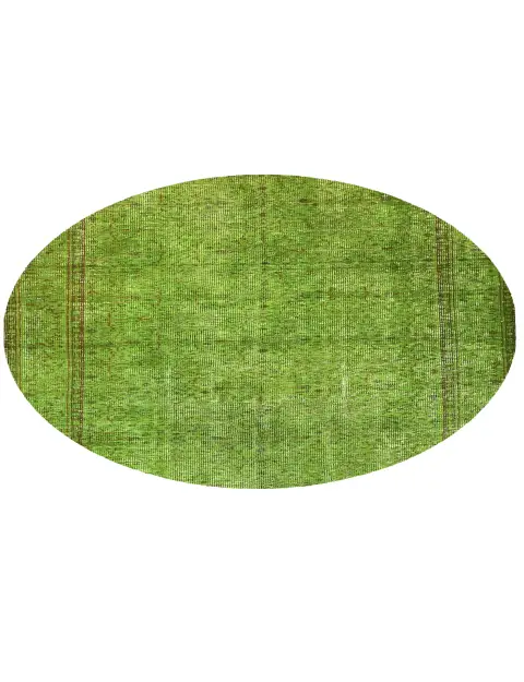 Groen Turkije Vintage Tapijt 168 x 168 cm - view 1