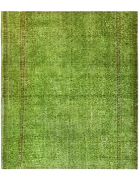 Grønn Tyrkia vintage teppe 240 x 168 cm