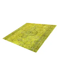 Grün Türkei Vintage Teppich 156 x 156 cm - view 1