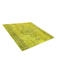 Grün Türkei Vintage Teppich 156 x 156 cm - view 2