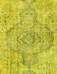 Grün Türkei Vintage Teppich 156 x 156 cm - view 3