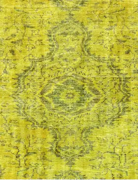 Grün Türkei Vintage Teppich 156 x 156 cm - view 3