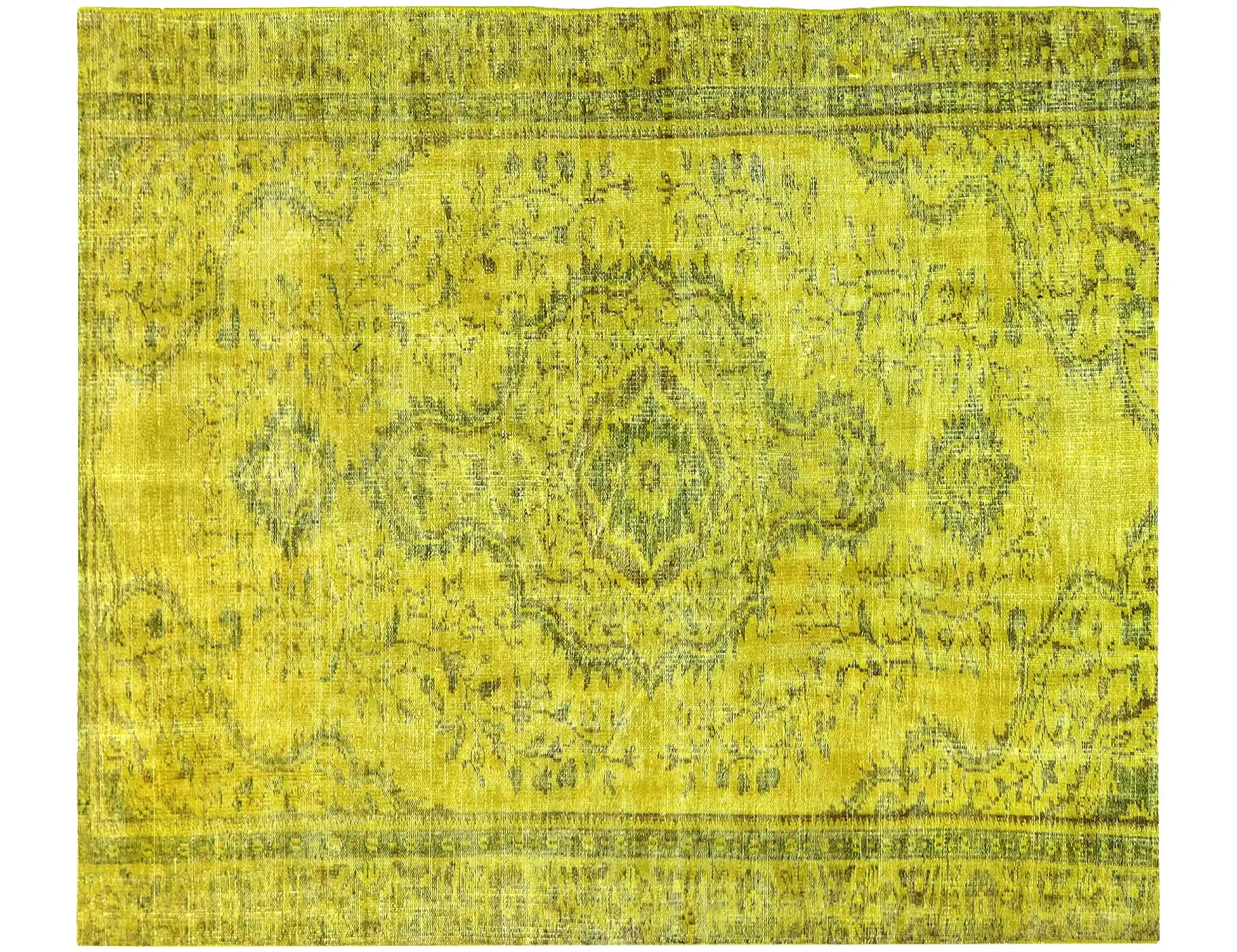 Green Turkey Vintage Carpet 220 x 156 cm
