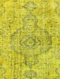 Grün Türkei Vintage Teppich 220 x 156 cm - view 3