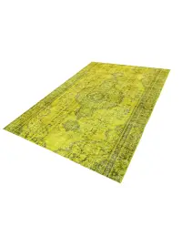 Grün Türkei Vintage Teppich 220 x 156 cm - view 1