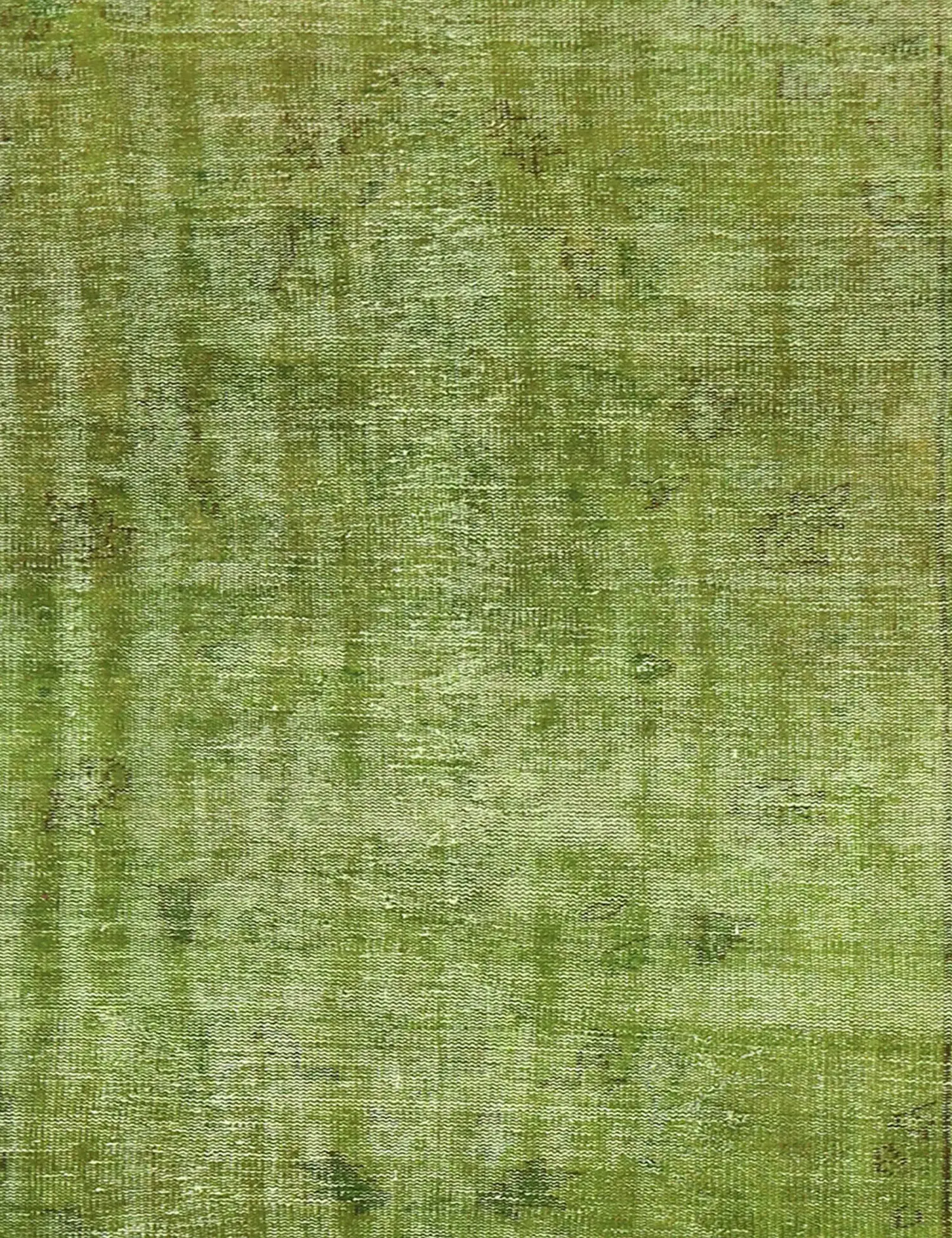 Grün Türkei Vintage Teppich 180 x 180 cm - Einzigartiger handgefertigter Teppich