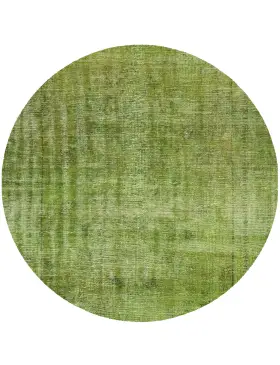 Grün Türkei Vintage Teppich 180 x 180 cm