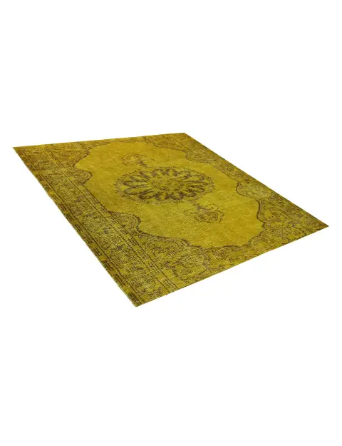 Gul Turkiet vintage matta 142 x 142 cm - view 2