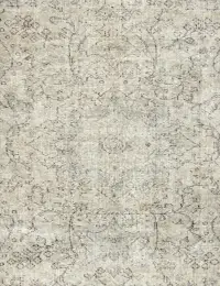 Beige Türkei Vintage Teppich 160 x 160 cm - view 3