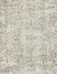 Beige Türkei Vintage Teppich 160 x 160 cm - view 3