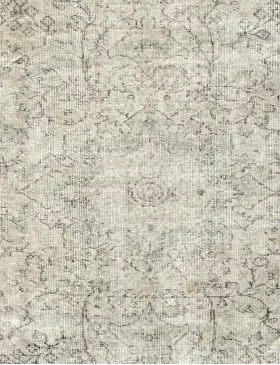 Beige Tyrkia vintage teppe 210 x 160 cm - view 3
