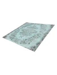 Blau Türkei Vintage Teppich 163 x 163 cm - view 1