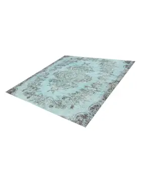 Blau Türkei Vintage Teppich 163 x 163 cm - view 1