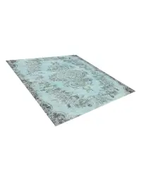 Blau Türkei Vintage Teppich 163 x 163 cm - view 2