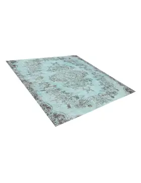 Blau Türkei Vintage Teppich 163 x 163 cm - view 2