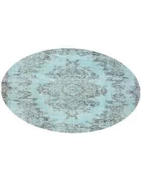 Blau Türkei Vintage Teppich 163 x 163 cm - view 2
