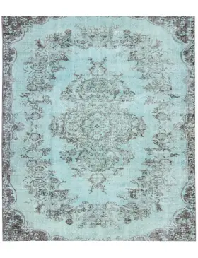 Bleu Turc Tapis vintage 230 x 163 cm