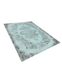 Blau Türkei Vintage Teppich 230 x 163 cm - view 2