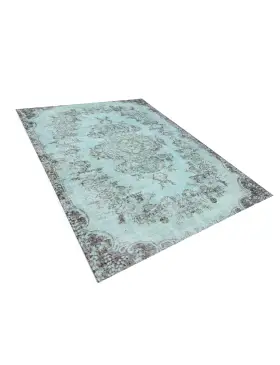 Bleu Turc Tapis vintage 230 x 163 cm - view 2