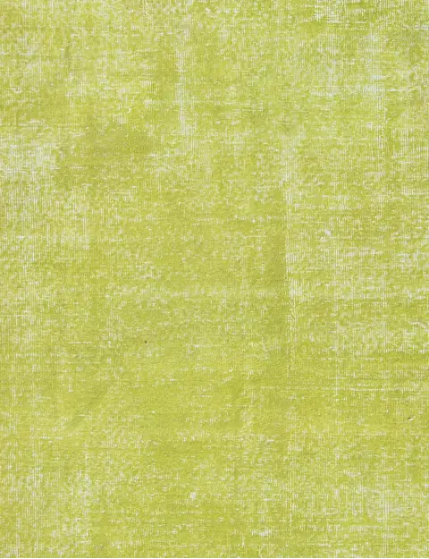 Verde Turco Tappeto vintage 140 x 140 cm - view 3