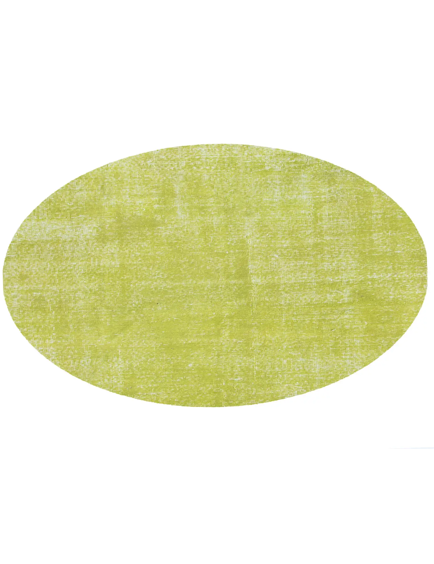 Grün Türkei Vintage Teppich 140 x 140 cm - Einzigartiger handgefertigter Teppich