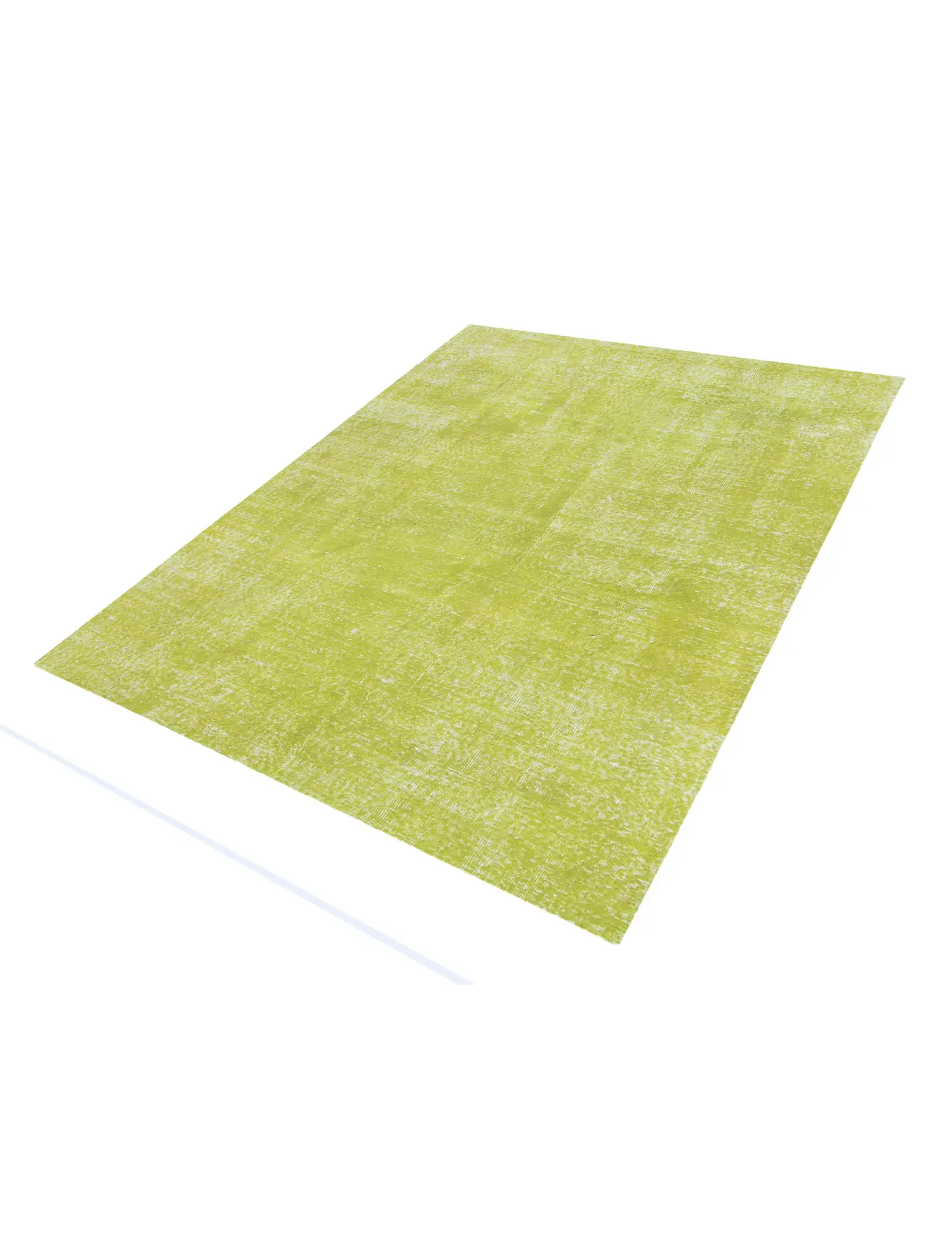 Grün Türkei Vintage Teppich 200 x 140 cm - Einzigartiger handgefertigter Teppich