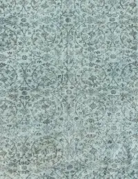 Blau Türkei Vintage Teppich 172 x 172 cm - view 3