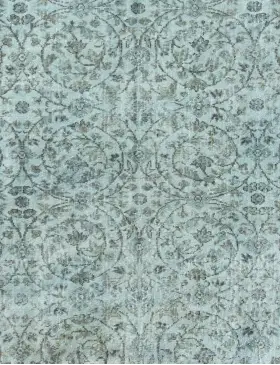 Blau Türkei Vintage Teppich 172 x 172 cm - view 3