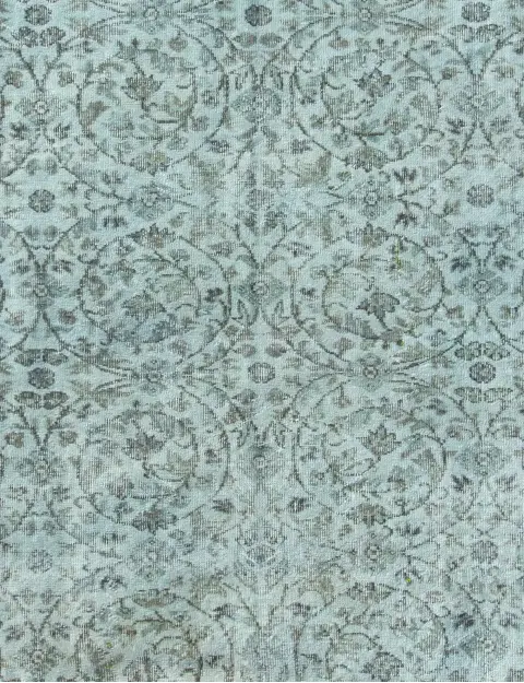 Blau Türkei Vintage Teppich 172 x 172 cm - view 3