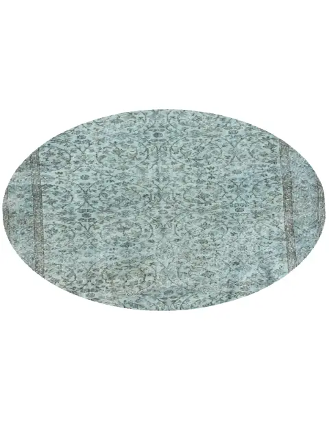 Blau Türkei Vintage Teppich 172 x 172 cm - view 1