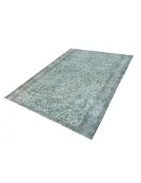 Blau Türkei Vintage Teppich 240 x 172 cm - view 1