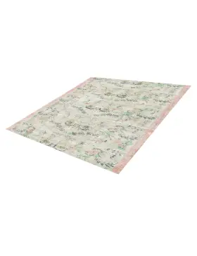 Beige Turkki vintage matot 178 x 178 cm - view 1
