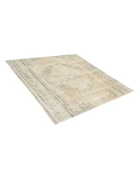 Beige Türkei Persischer Vintage Teppich 162 x 162 cm - view 2