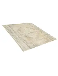 Beige Türkei Persischer Vintage Teppich 162 x 162 cm - view 2
