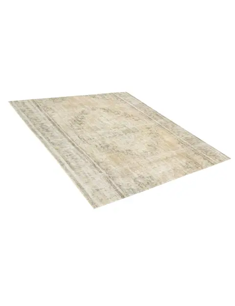 Beige Türkei Persischer Vintage Teppich 162 x 162 cm - view 2