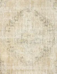 Beige Türkei Persischer Vintage Teppich 240 x 162 cm - view 3