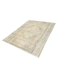 Beige Türkei Persischer Vintage Teppich 240 x 162 cm - view 1