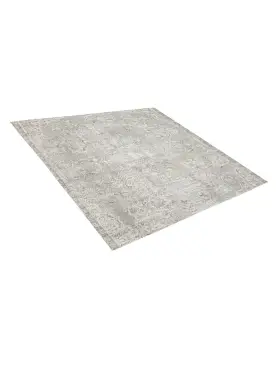 Grau Türkei Persischer Vintage Teppich 205 x 205 cm - view 2