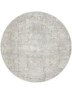 Grau Türkei Persischer Vintage Teppich 205 x 205 cm