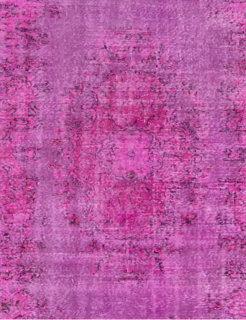 Purper Turkije Vintage Tapijt 250 x 192 cm - view 3
