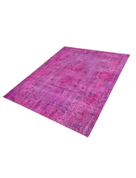 Purper Turkije Vintage Tapijt 250 x 192 cm - view 1