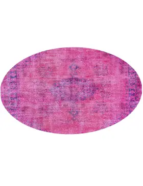 Rosa Türkei Vintage Teppich 180 x 180 cm - view 1