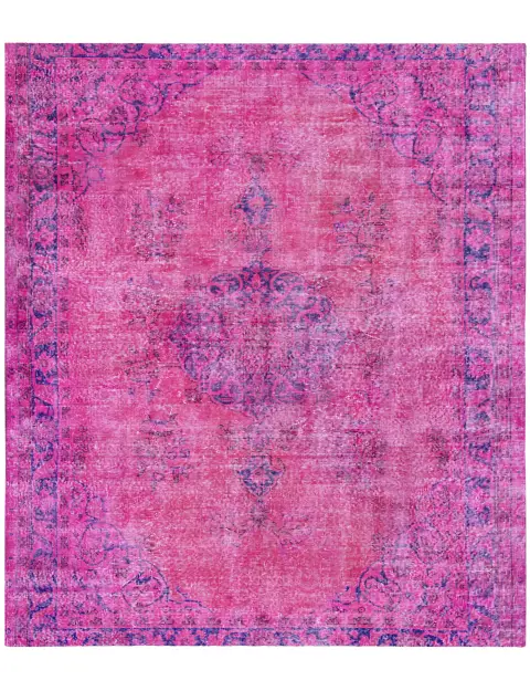 Roze Turkije Vintage Tapijt 250 x 180 cm