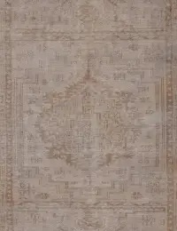 Grau Türkei Persischer Vintage Teppich 197 x 197 cm - view 3