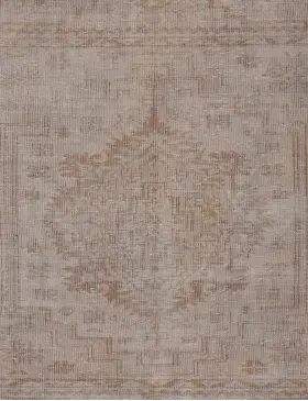 Grau Türkei Persischer Vintage Teppich 197 x 197 cm - view 3