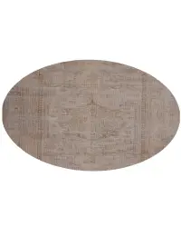 Grau Türkei Persischer Vintage Teppich 197 x 197 cm - view 2