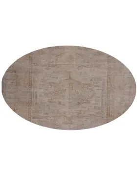Grau Türkei Persischer Vintage Teppich 197 x 197 cm - view 2