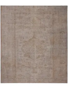 Grå Tyrkiet Persisk Vintagetæppe 250 x 197 cm