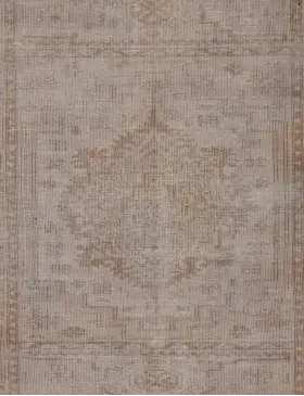 Grå Tyrkiet Persisk Vintagetæppe 250 x 197 cm - view 3